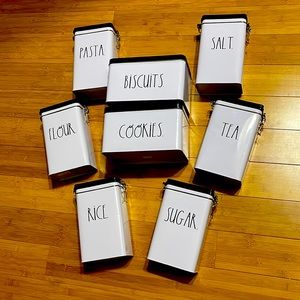 Rae Dunn Tin Canisters